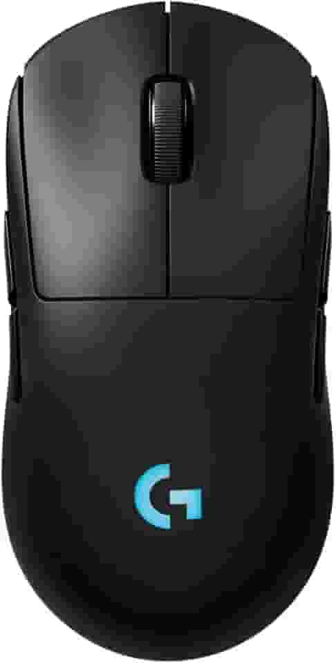 Mouse Gamer Sem Fio Logitech G PRO 2 LIGHTSPEED para Destros ou Canhotos, 4 Botões Programáveis e Removíveis, Sensor Hero 2 44K DPI, Carregamento USB-C, PC/Mac - Preto