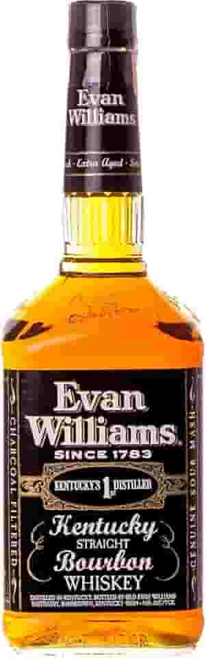 Whisky Bourbon Evan Williams Black Label 1000ml