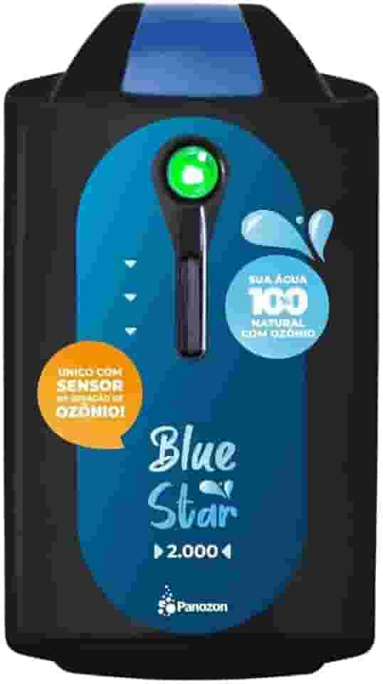 Panozon Blue Star 3000 – Tratamento Natural com Ozônio para Piscinas de Até 100.000 Litros (com sensor de geração de ozônio)