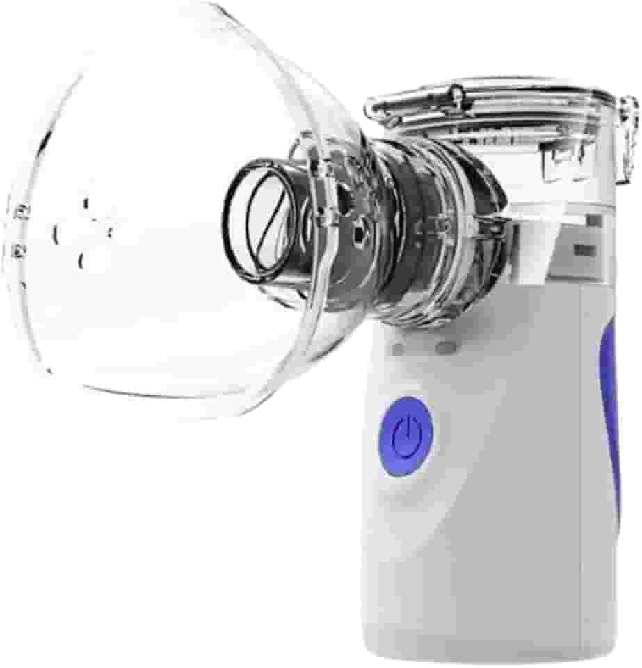Inalador Nebulizador Ultrassônico Mini Portátil Compacto Sem Fio Silencioso Para Bebê Infantil e Adulto Recarregável Bivolt