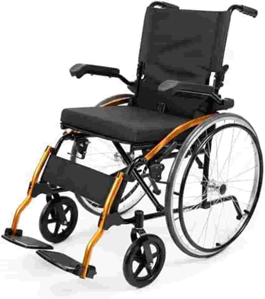 Cadeira de Rodas em alumínio até 120kg D600 POP Dellamed