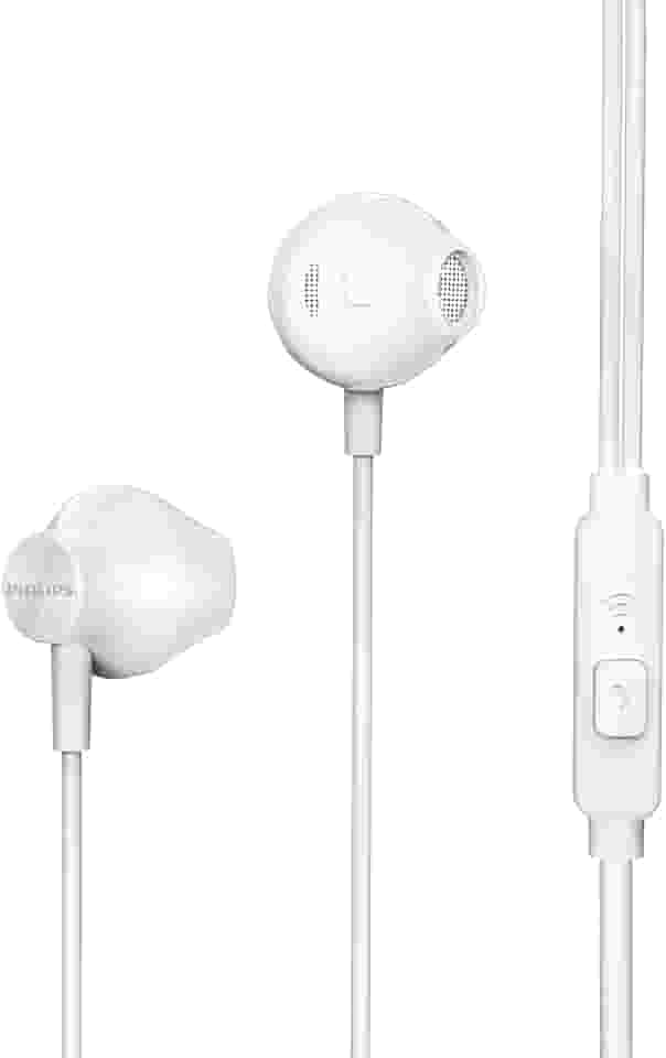 PHILIPS, Fone de Ouvido com Microfone, TAUE101WT/00, Com fio de 1,2 metros, intra-auricular, Branco