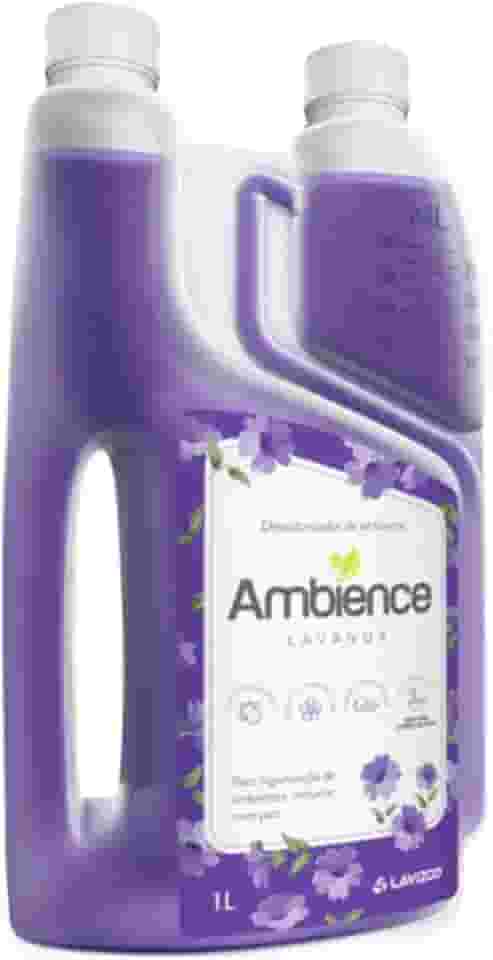 Ambience Lavizoo 1l Lavanda - Desinfetante Bactericida Concentrado Rende até 500l para Residências, Clínicas, Pet Shop, canil e gatil