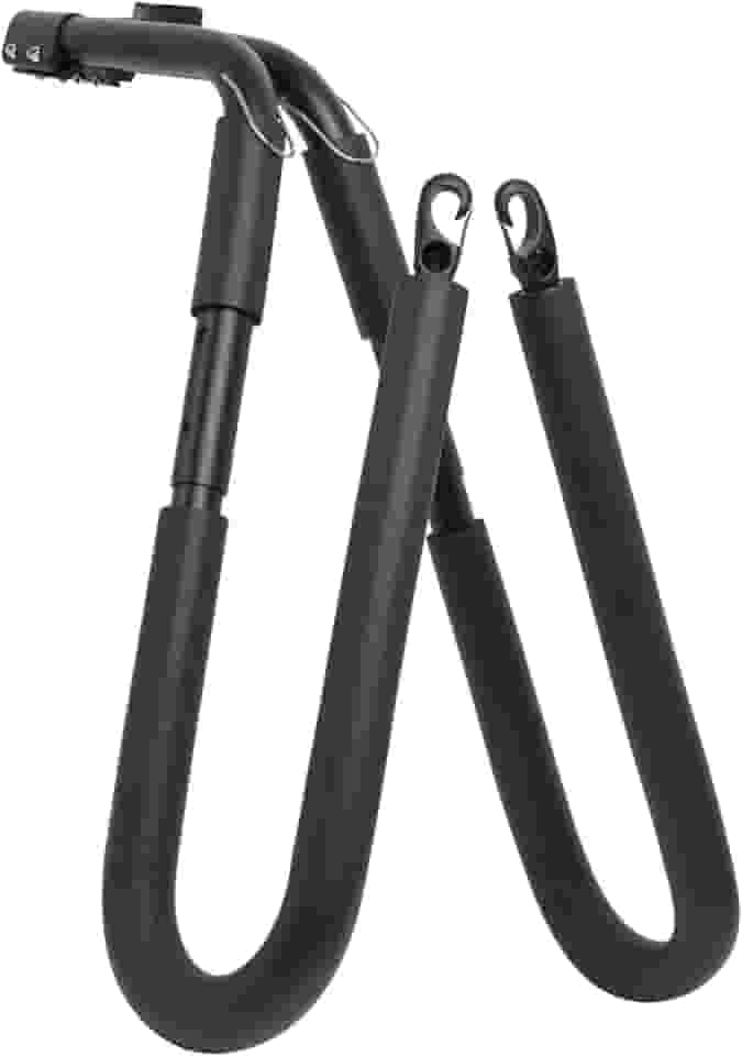 Suporte de Bicicleta para Prancha de Surf, Ajustável, até 2,5 m, Compatível com Pranchas Curtas, Boogie e Snowboards