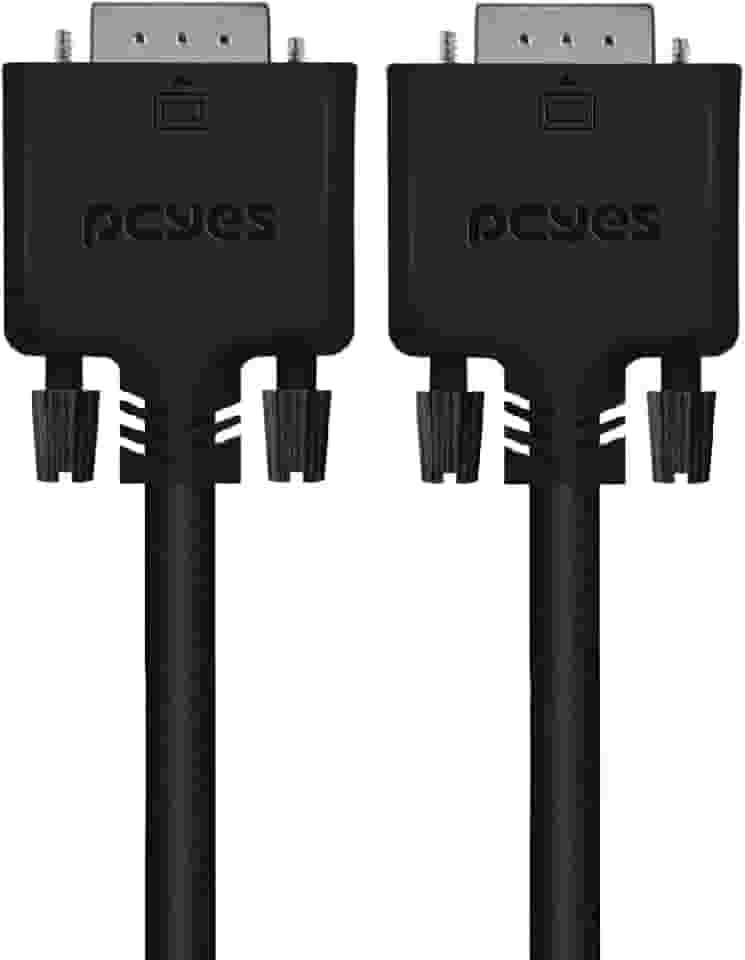 CABO DE VÍDEO VGA 15 PINOS MACHO PARA VGA 15 PINOS MACHO 28AWG PURO COBRE 2 METROS - PVM15-2 - PCYES