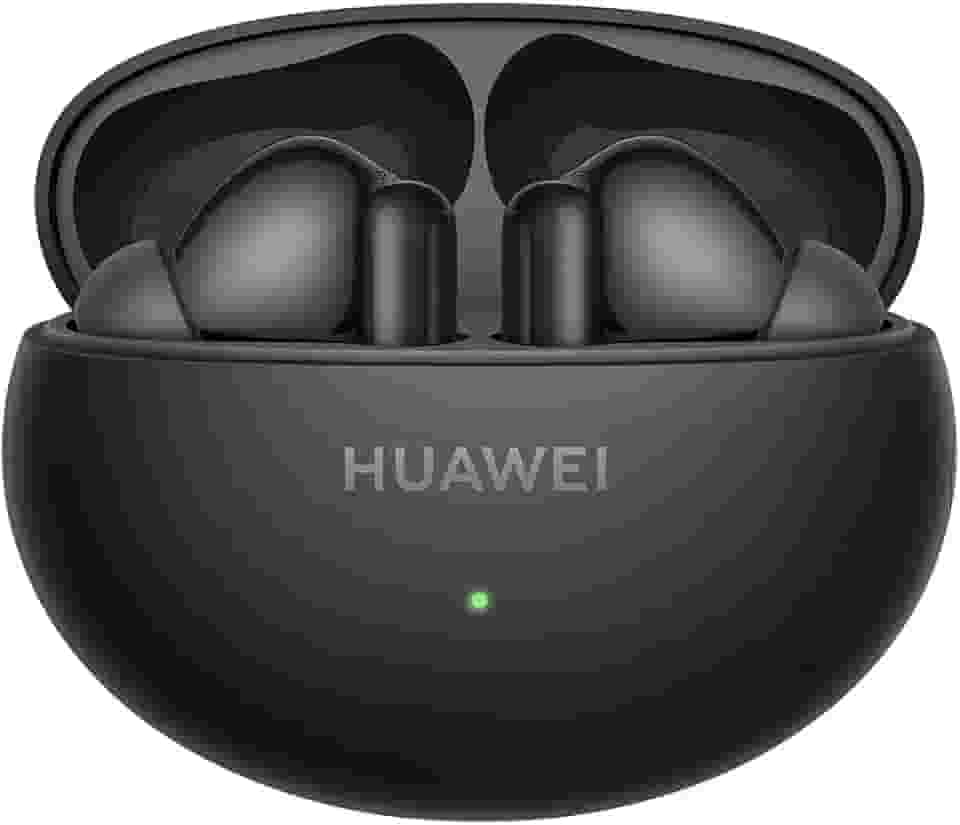 Fone de Ouvido Sem Fio, HUAWEI FreeBuds 6i, ANC Dinâmico Inteligente 3.0, Graves Potentes, Até 35 Horas de Bateria, Fone Bluetooth, Preto