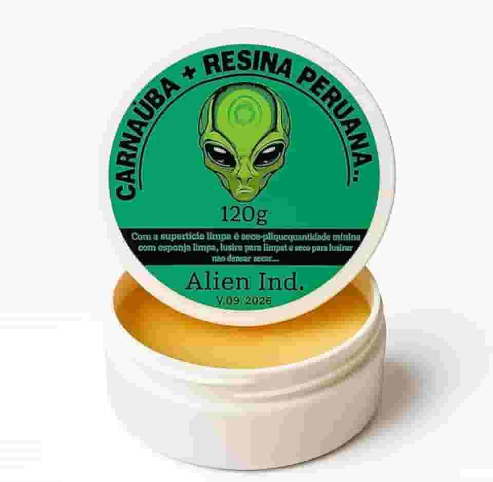 Cera Automotiva Carnaúba + Resina Peruana 120g | Brilho Espelhado, Remove Pequenos Riscos, Proteção e Revitalização da Pintura e Queimados