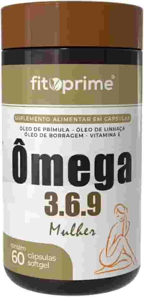 Ômega 3.6.9 Mulher - Prímula, Linhaça e Borragem 60 Cápsulas