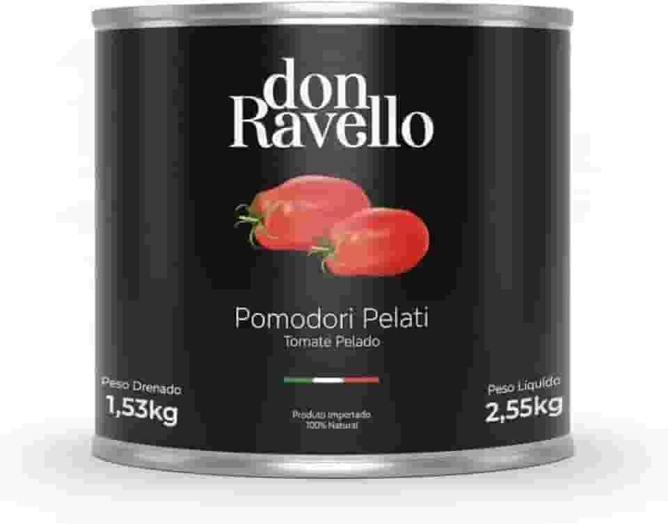 Molho De Tomate Pelado Pomodori Pelati Don Ravello 2,55Kg