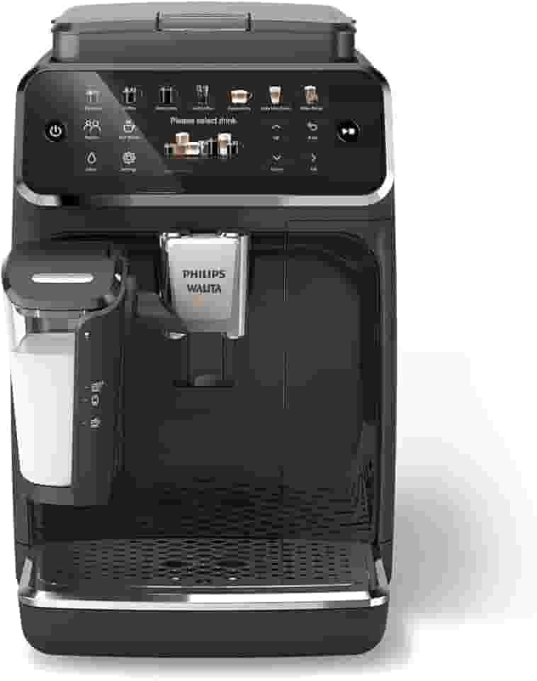 Cafeteira Espresso Superautomática LatteGo Elite Série 4400 Philips Walita, prepare até 12 bebidas, 2 anos de garantia, 1400W, 220v - EP4441/53