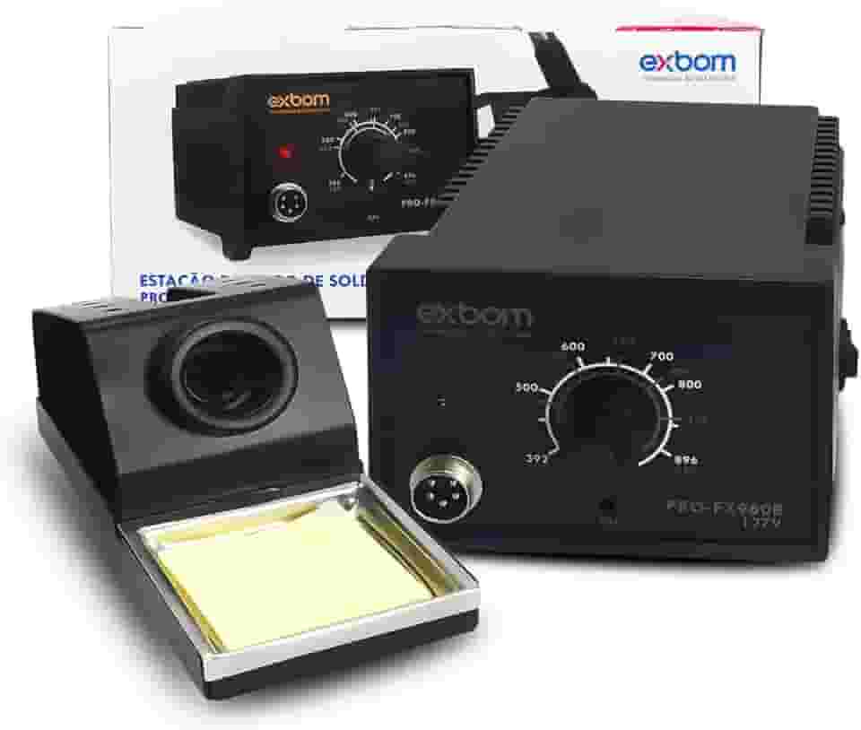 Estação De Solda Analógica 60W Profissional 480º Graus ESD