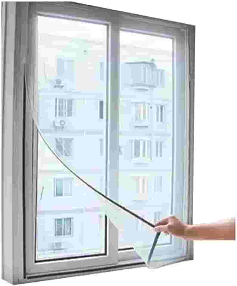 Tela Mosquiteiro Magnética para Janela Cortina de Proteção contra Insetos Mosquito 150cm X 180cm