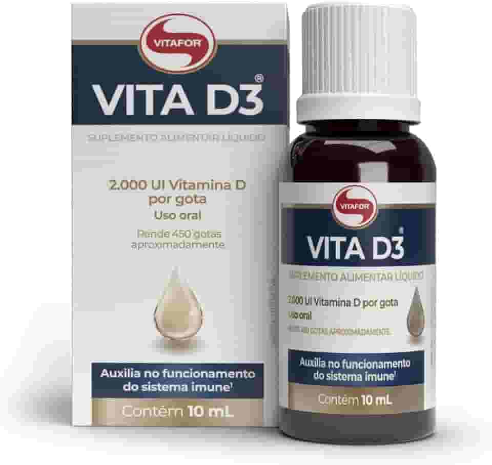 Vitafor - Vita D3 Líquida 2000 UI/gota - 10ml