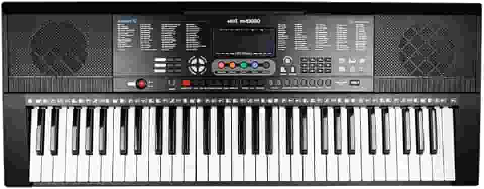 Teclado Musical MXT Profissional 61 Teclas USB Timbres e Ritmos M-T3000