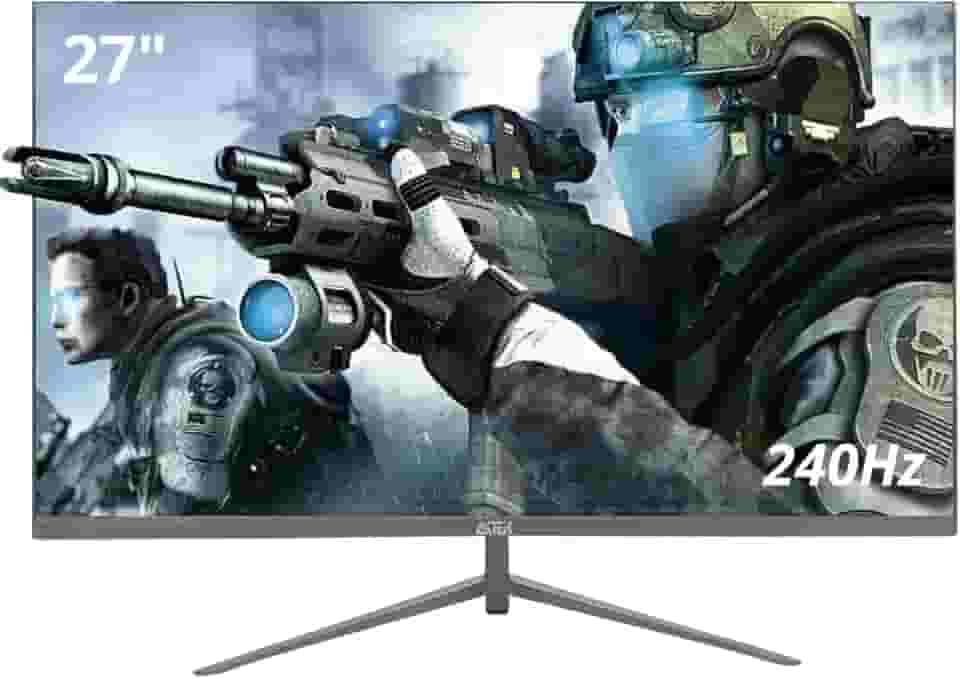 Monitor Gamer Full HD 27' LED 240Hz 1ms (1920x1080) Suporte Base VESA e Conexões HD.MI, Display Port