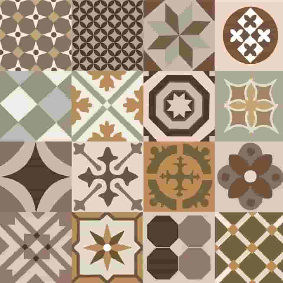 Papel de Parede Adesivo Lavável Para Cozinha Banheiro Azulejo Diversos Modelos Rolo 1m Azulejo:AJ001