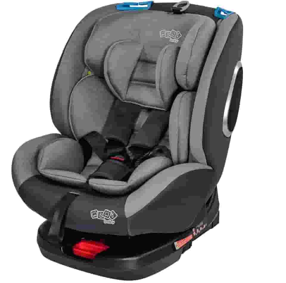 Cadeira de Carro infantil Max360 Isofix 36kgs Maxi Baby (Cinza)