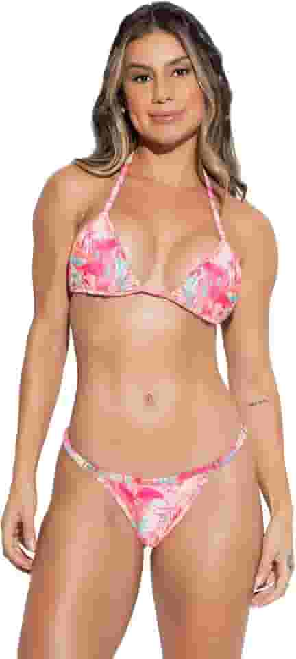 Biquíni Cortininha Regulagem Fio Duplo Marquinha Fita Verão Mvb Modas