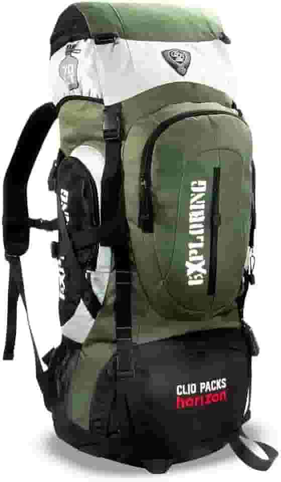Mochila de Acampamento Trilha Camping 70 litros - Clio Style (Verde)