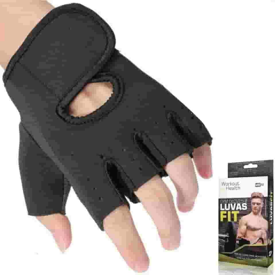 Luva Academia Esporte Treino Musculação Exercicios Neoprene Ajustável