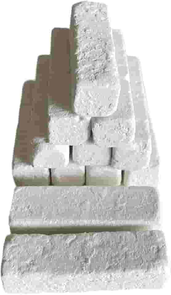 Giz Branco 1kg p/Sinuca Bilhar