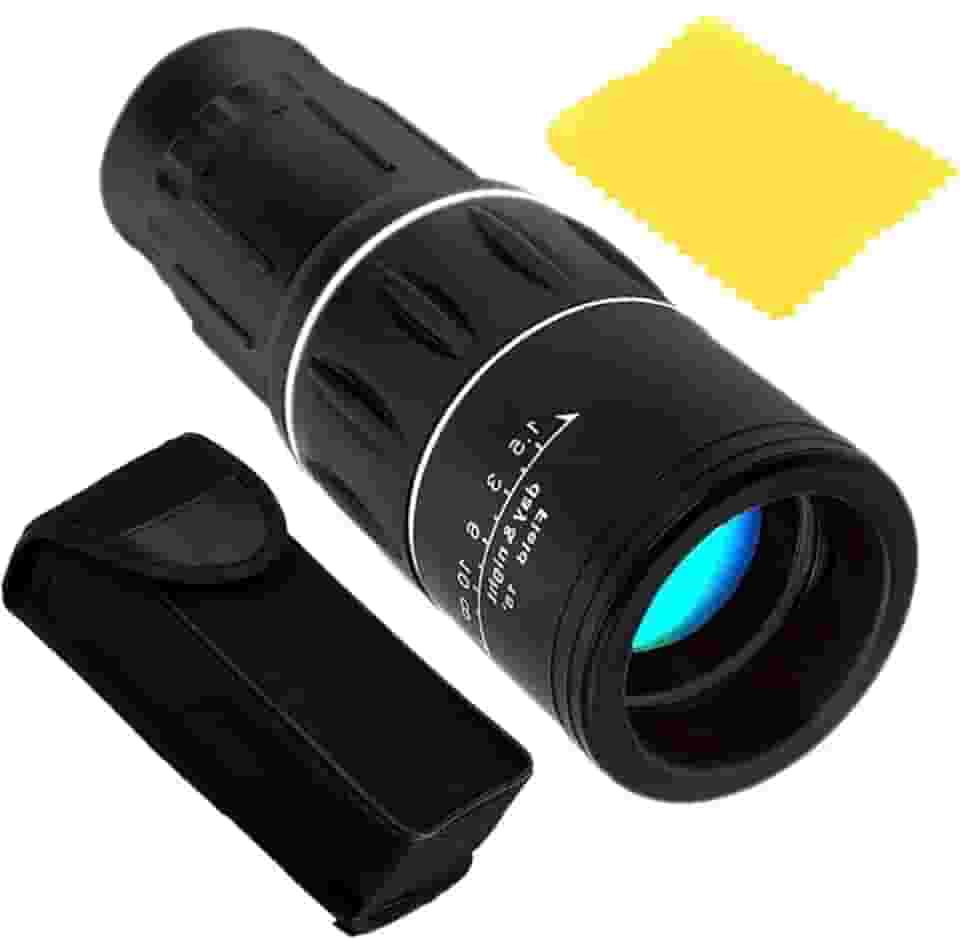 Luneta monocular portátil compacta de alta potência à prova d'água para observação