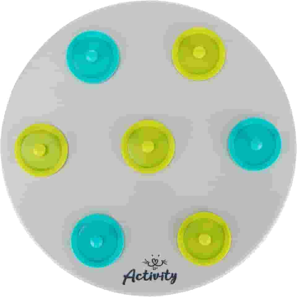 Trixie Tábua de Lanche de Coelho, Brinquedo Interativo, Quebra-Cabeça Para Animais Pequenos, Estimulação Mental Para Coelho, Furão e Chinchila