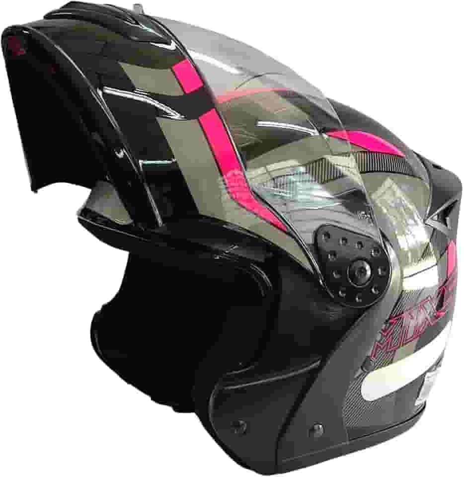 Capacete Moto Mixs Gladiator Delta Articulado Escamoteável Robocop Motociclista Motoqueiro