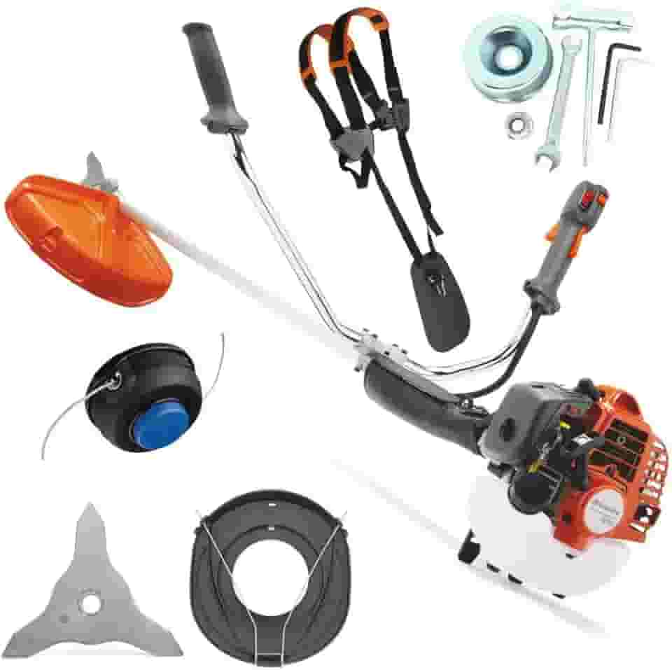 Roçadeira A Gasolina Husqvarna 226r 25,4cc 1,07hp Nylon Faca Super Leve