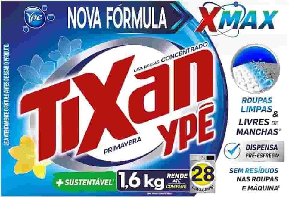 Tixan Ypê Lava Roupas em Pó Primavera 1,6Kg