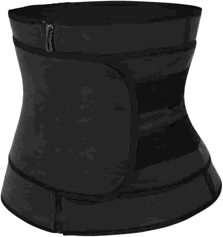 Espartilho feminino pós-parto com elástico para treino e cinta para cinto