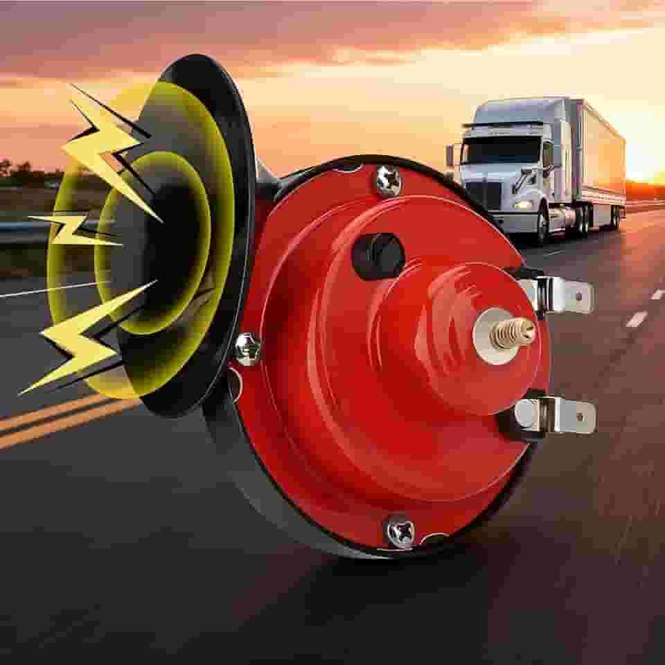 Buzinas de trem super altas 300DB, kit de substituição de buzinas elétricas impermeáveis de 12 V, acessórios automotivos universais para carros, caminhonetes, motocicletas, barcos