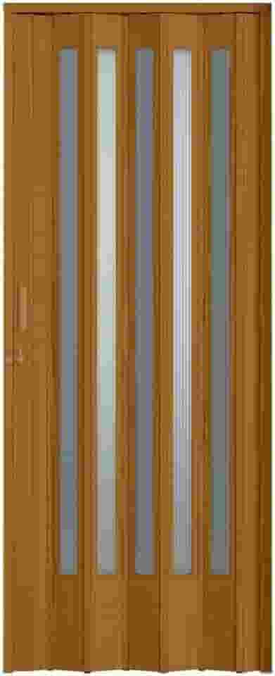 Porta Sanfonada Pvc Plastporta 210x84cm Translucida Bcf Cerejeira