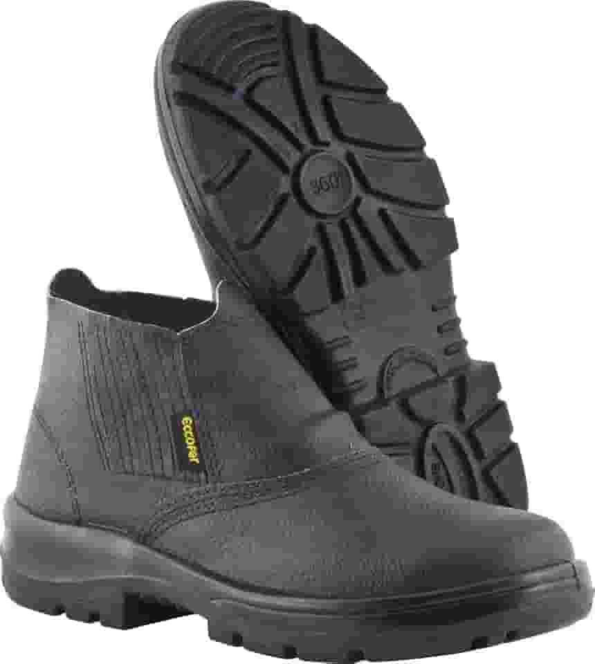 Botina Com Solado Em Poliuretano Monodensidade, Com Elástico, Sem Biqueira, Nº 37, Ben 0370