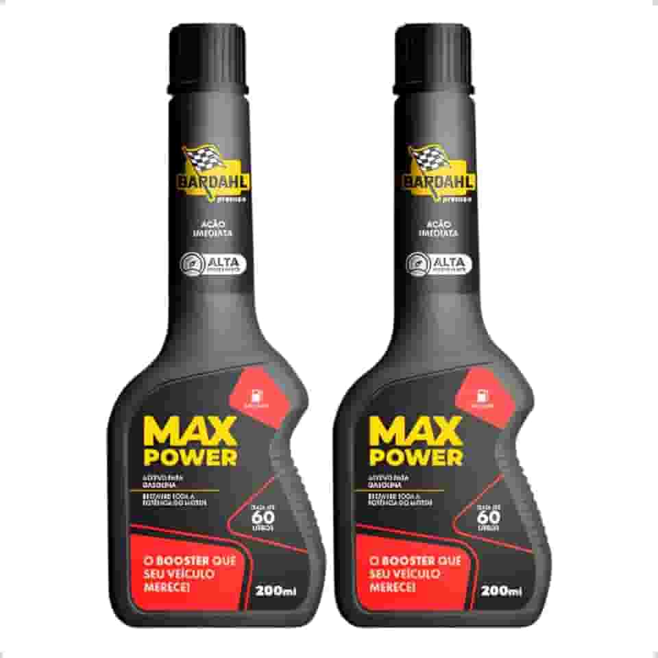 Kit 2 Aditivos Combustível Max Power 200ml ADITIVO MAX POWER