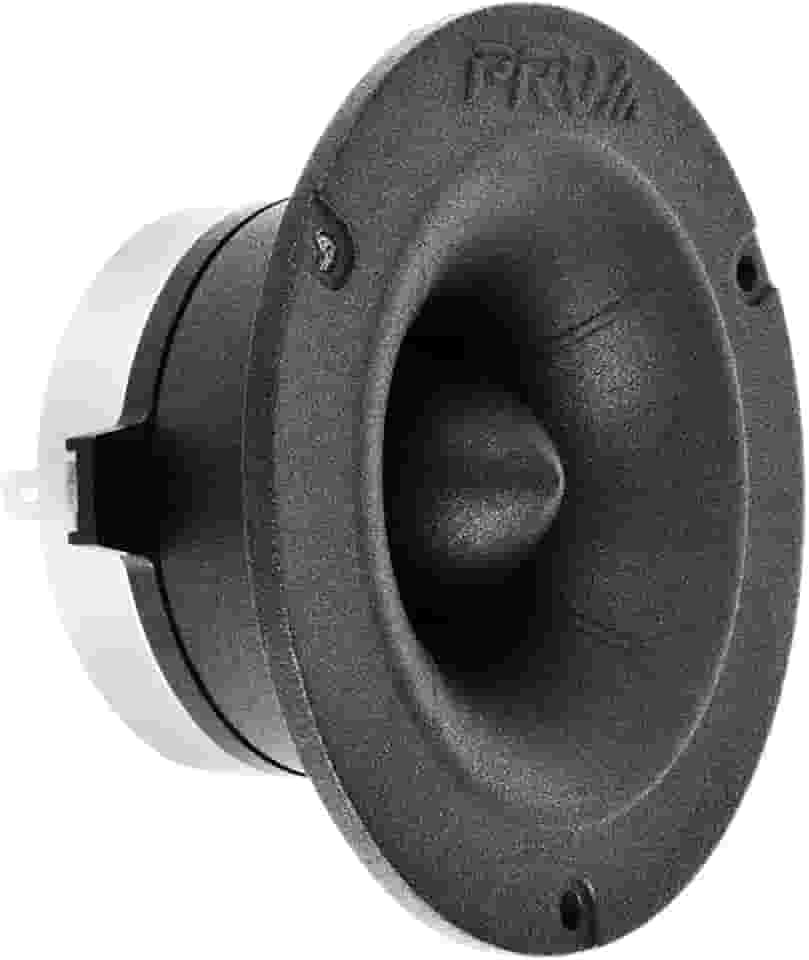 PRV Audio Série 2 – Super Bullet Car Audio Tweeter, Titanium-Phenolic – Diafragmas Mylar, Frequências de Áudio Pro, STANDARD, TW500My-Nd, Black-75W