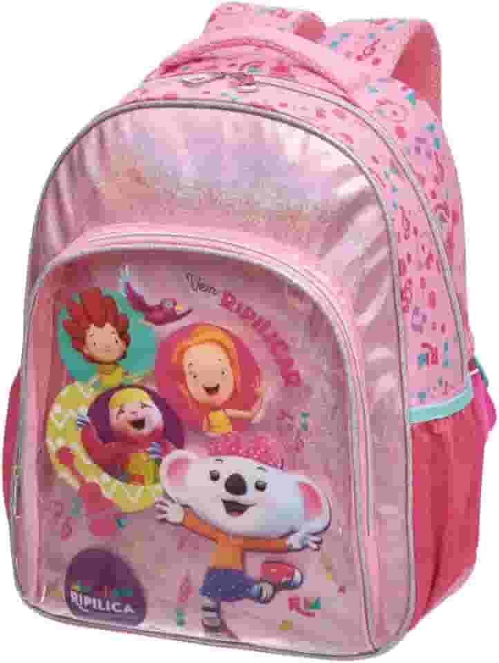 UP4YOU Mochila Escolar Lilica Mundo Ripilica Vem Dançar - Pacific 31 cm x 21 cm x 42 cm Rosa