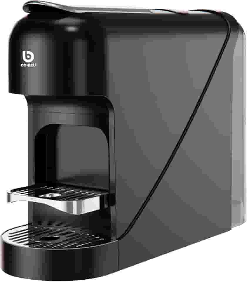 Cafeteira Eletrica Capsula, Maquina de Cafe, 127V, 20 Bar, 1300W, Reservatório 900 ml, 2 Programas Espresso/Longo, Aquecimento Rápido 40 s, Desligamento Automático – Compacta para Cozinha e Escritório