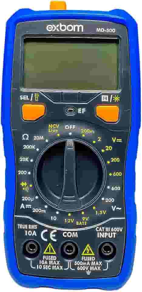 Multímetro Digital Automático NCV Profissional