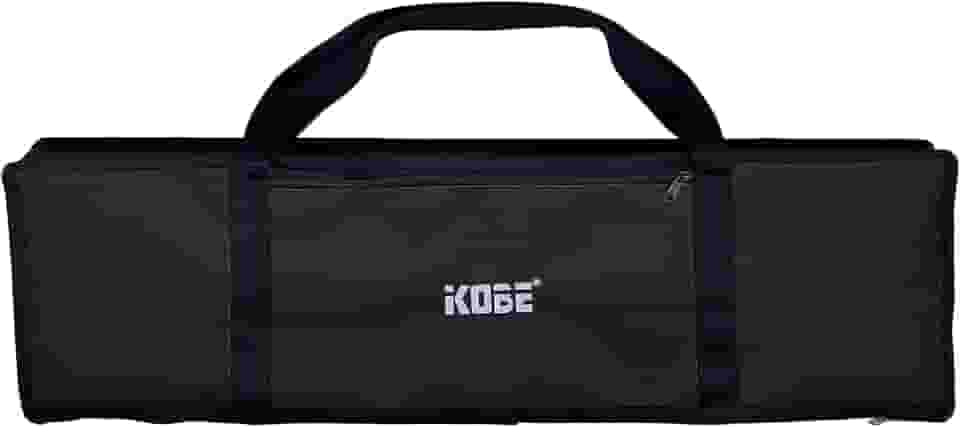 Bag de Transporte e proteção para Teclados Musicais Kobe e Casio Linha CTS Preta