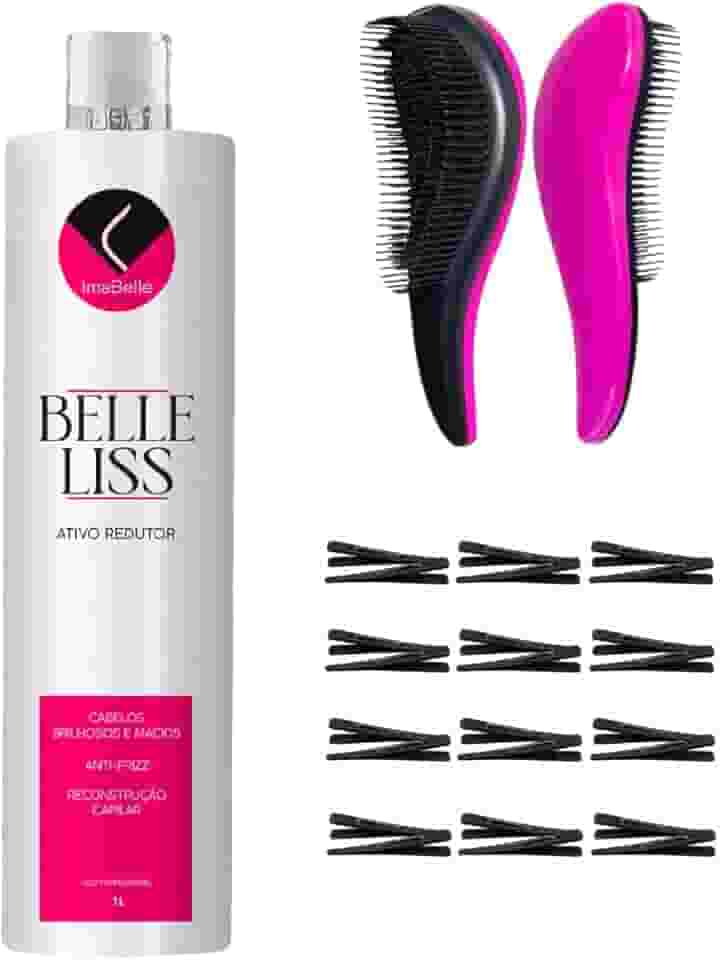 Kit Selagem Orgânica Profissional Sem Formol Belle Liss Ima belle 1L