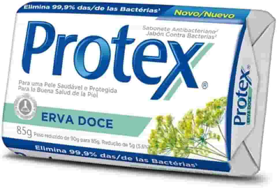 Sabonete Antibacteriano em Barra Protex Erva Doce 85g