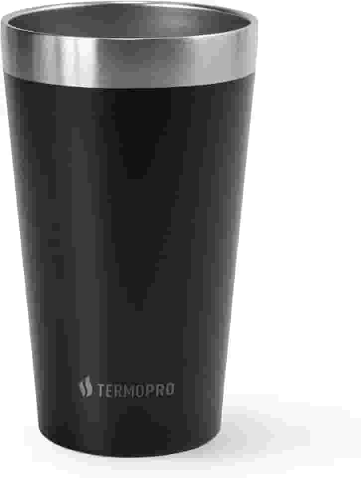 TERMOPRO Copo Térmico para Cerveja 473ml Preto