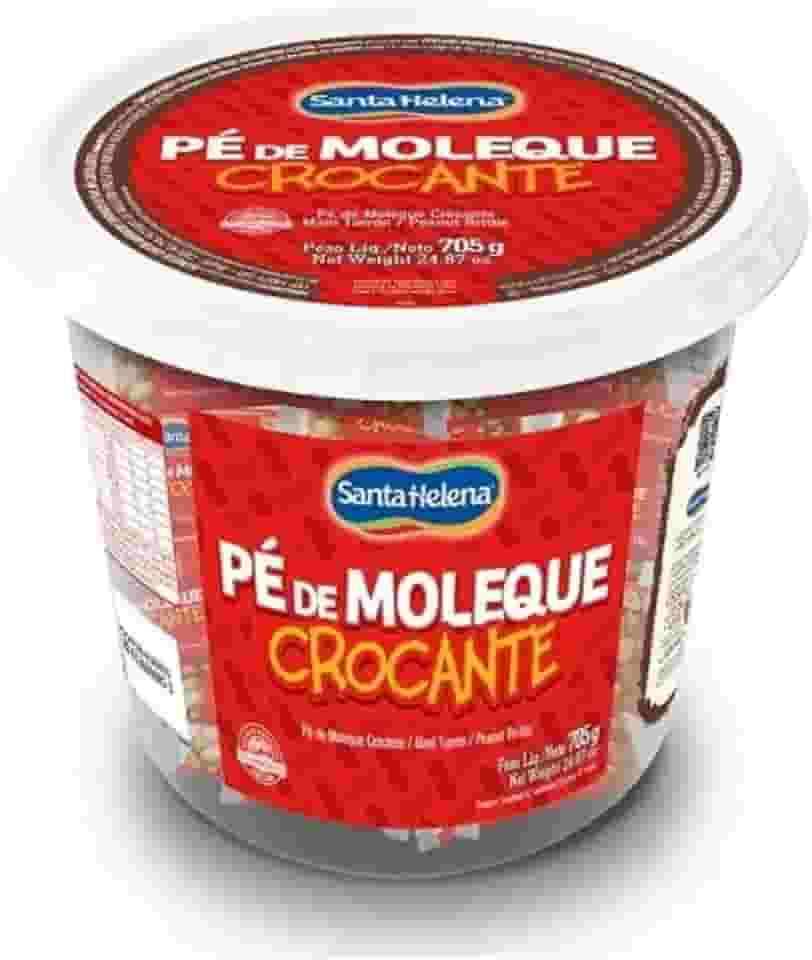 Pote Pé De Moleque Crocante 705g Santa Helena
