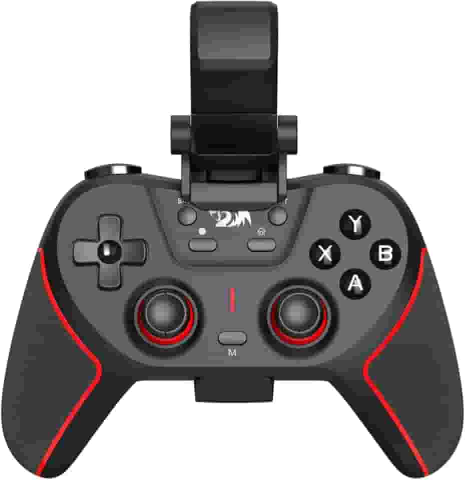 Controle Gamer Redragon Sempiten Preto e Vermelho com Suporte para Celular G712