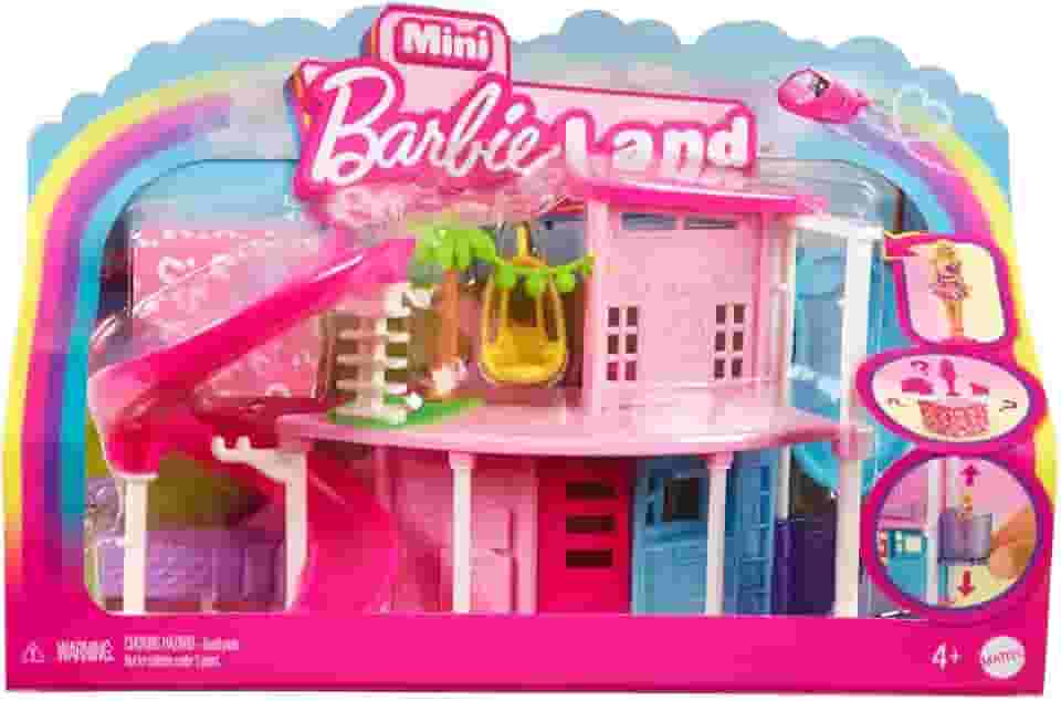 Barbie Mini BarbieLand Casa de Bonecas Surpresa para crianças a partir de 4 anos