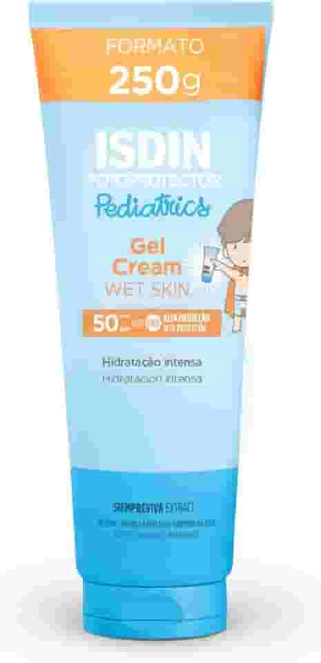 ISDIN Protetor Solar Corporal Infantil Gel Cream Pediatrics FPS 50-250g