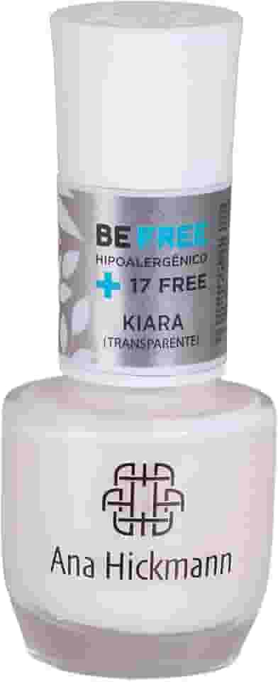 Esmalte Hipoalergênico Ana Hickmann 9ml - Kiara Nude, Secagem Rápida, Coleção Be Free para Unhas Sensíveis
