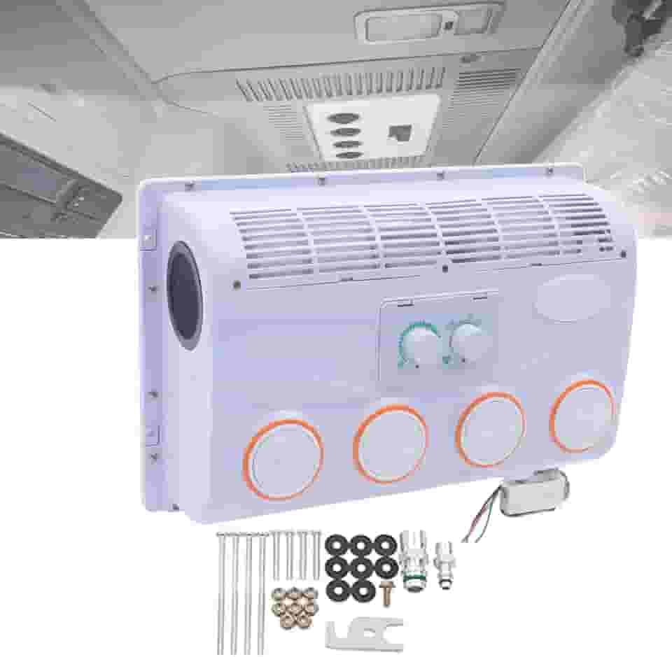 Ar-Condicionado Inverter 12v/24v Cc, Ar-Condicionado Para CaminhãO E Rv, 3800 Rpm, RotaçãO De 360°, Resfriamento RáPido E Baixo RuíDo