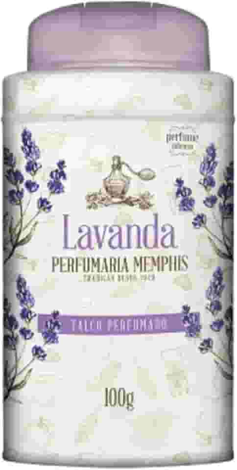 Memphis Talco Perfumado Lavanda De 100G Perfumaria